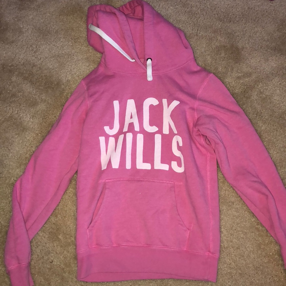 Pink Jack Wills sweatshirt